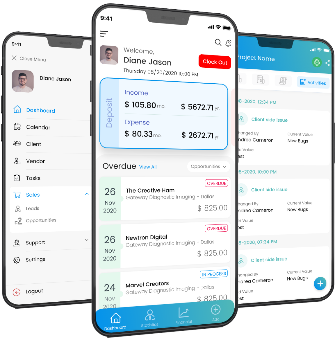 Project tracking board